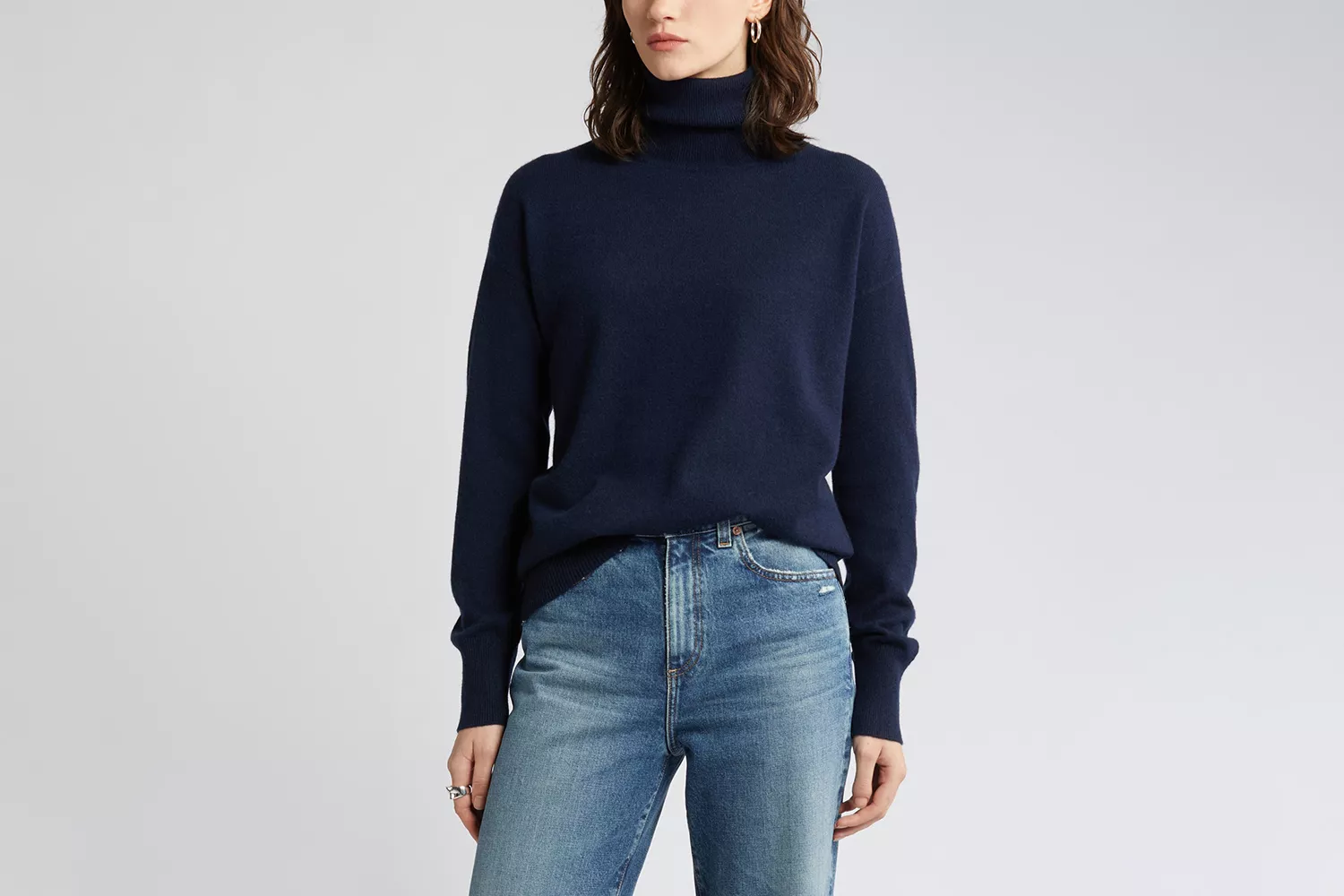 Nordstrom Cashmere Turtleneck Sweater